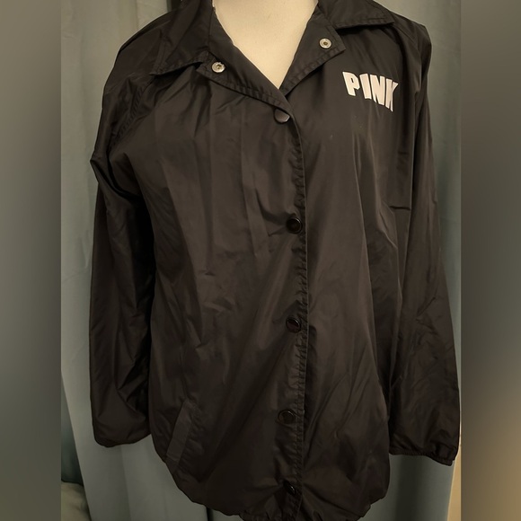 PINK Victoria's Secret Jackets & Blazers - Victoria’s Secret PINK Coaches Jacket Size S.